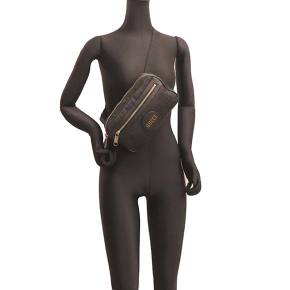 Gucci Off the Grid Men's Waist Bag 631341 in Black Nylon - Picture 9 of 10